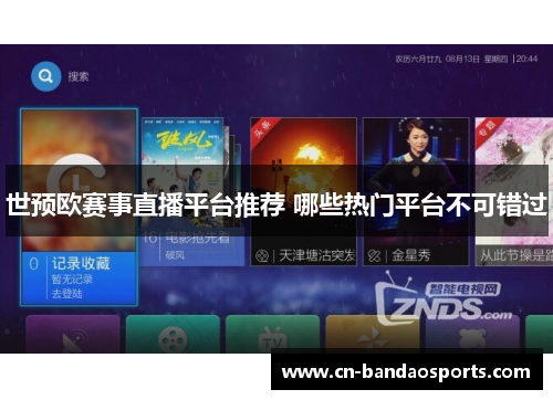 世预欧赛事直播平台推荐 哪些热门平台不可错过